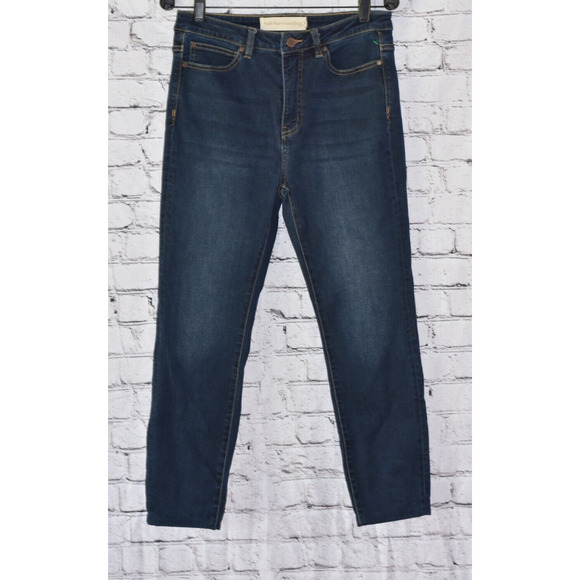Soft Surroundings Ultimate Denim Straight-Leg Jean Pants Women's Size 6 - Picture 1 of 6